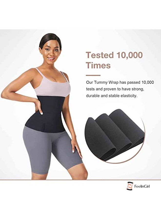 Rock Pow - Waist Trainer for Women Detachable Plus Size Adjust Tummy Wraps Band for Stomach Body Trimmer Waist Training - Image 1
