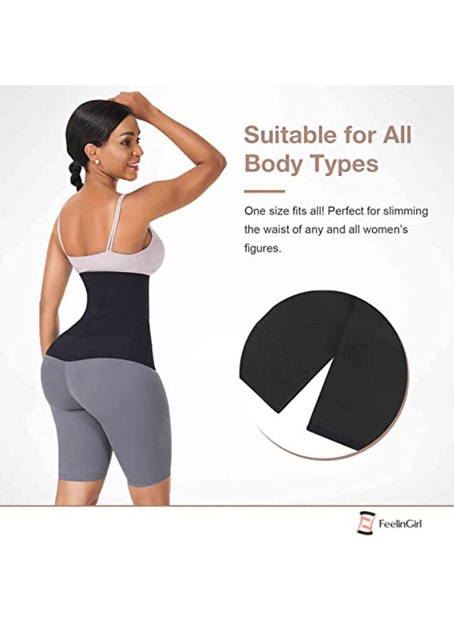 Rock Pow - Waist Trainer for Women Detachable Plus Size Adjust Tummy Wraps Band for Stomach Body Trimmer Waist Training - Image 1