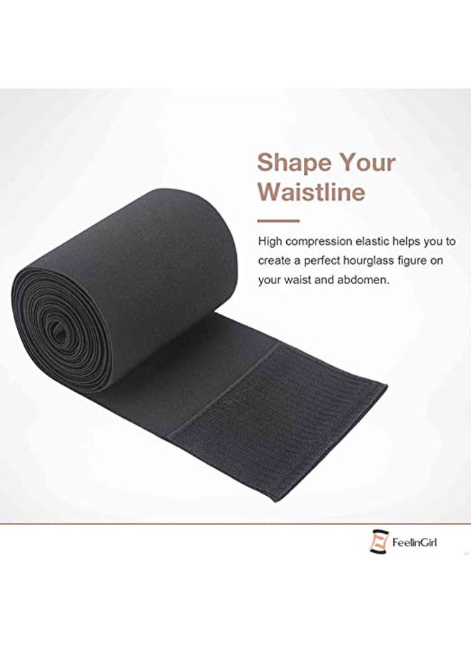 Rock Pow - Waist Trainer for Women Detachable Plus Size Adjust Tummy Wraps Band for Stomach Body Trimmer Waist Training - Image 1