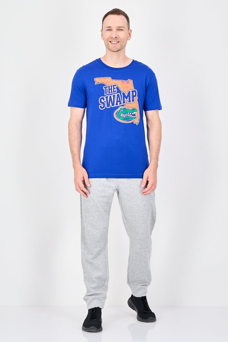 Fanatics Men Sportswear Fit Short Sleeve Basketball T-shirt, Blue - Image 4