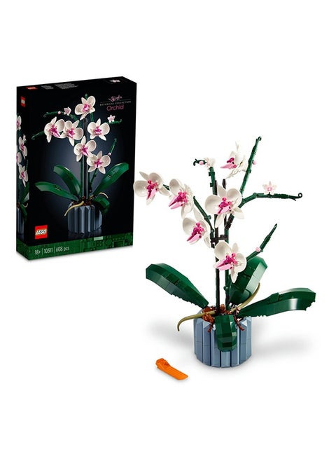 Orchid 10311 Plant Decor Building Kit (608) Pieces