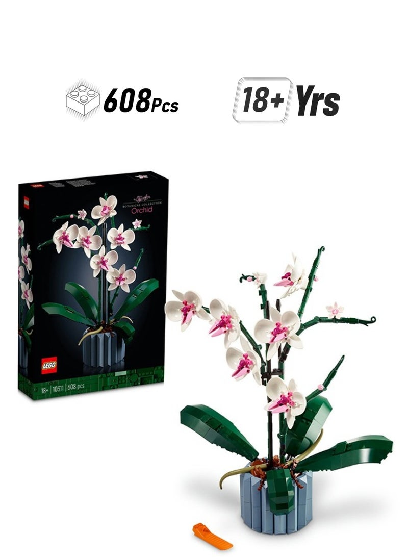LEGO Orchid 10311 Plant Decor Building Kit (608) Pieces  - Image 1