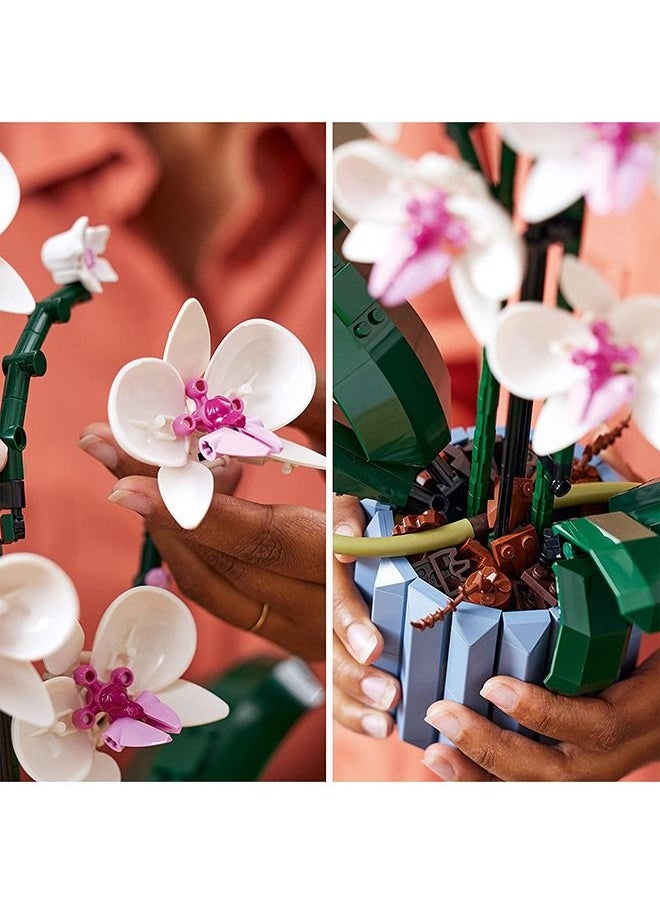 LEGO - Botanicals Orchid - Artificial Plant Set for Adults incl. Faux Flowers and a Buildable Vase, Home Office Decor, Botanical Collection Gift Idea for Women and Men - 10311 (608 pieces) - Image 1