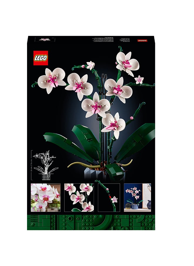 LEGO - Botanicals Orchid - Artificial Plant Set for Adults incl. Faux Flowers and a Buildable Vase, Home Office Decor, Botanical Collection Gift Idea for Women and Men - 10311 (608 pieces) - Image 1