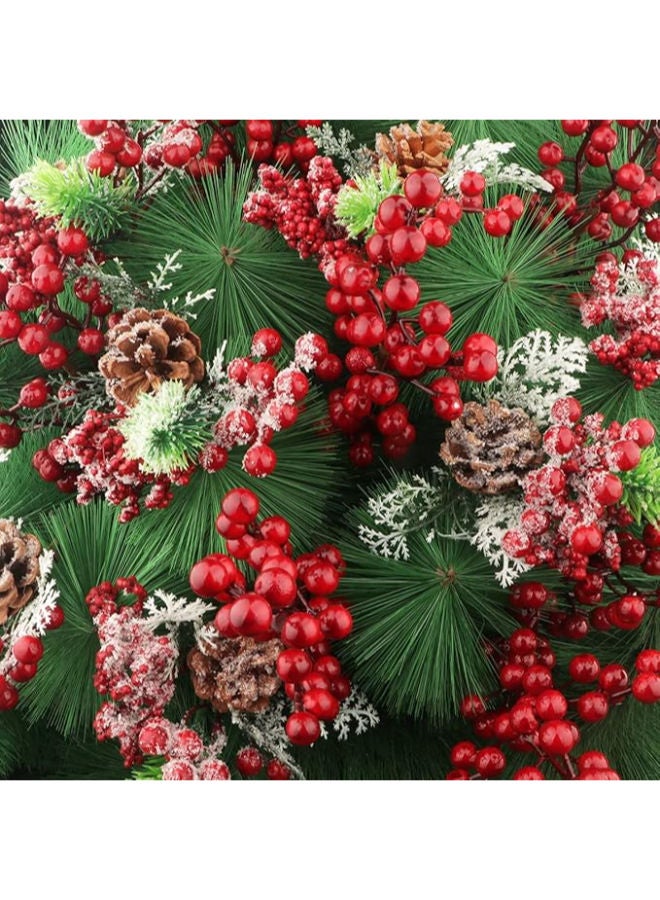 عبوة من 10 سيقان توت عيد الميلاد - Image 3