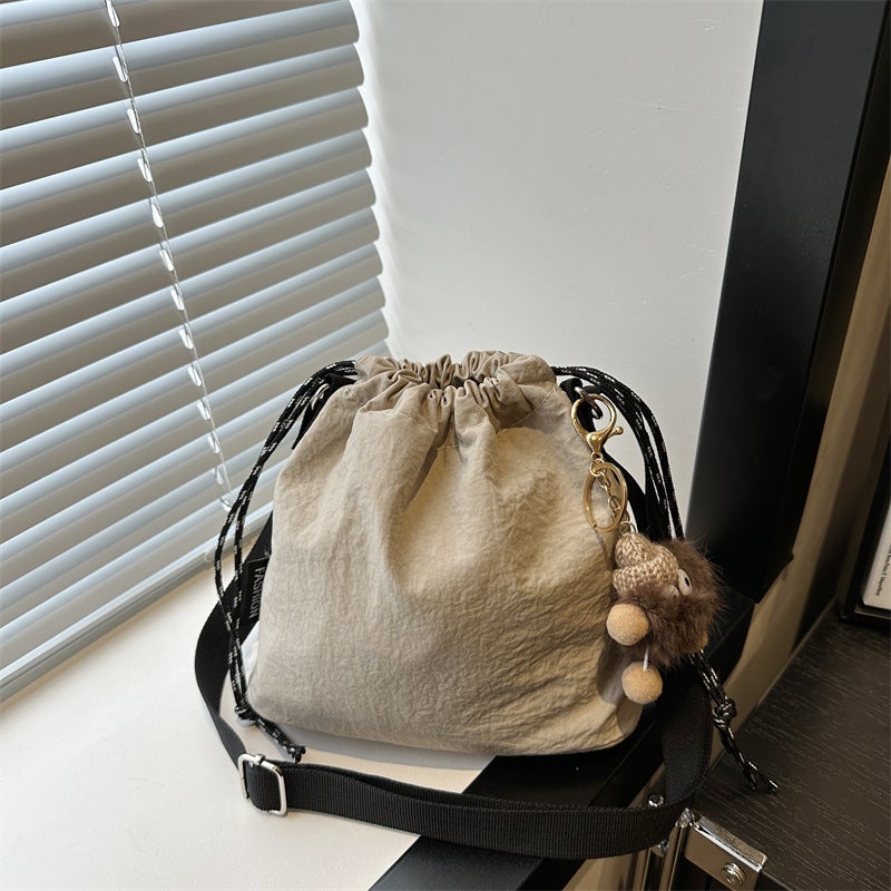 Fashion Nylon Bucket Bag for Women - Image 1