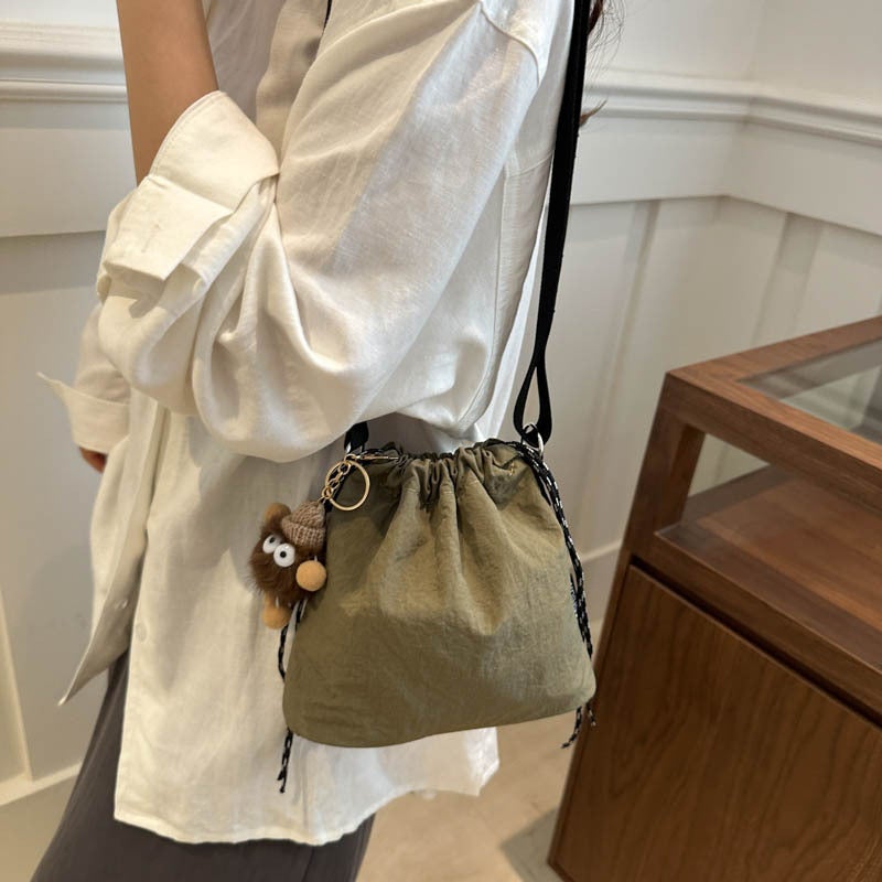 Fashion Nylon Bucket Bag for Women - Image 3
