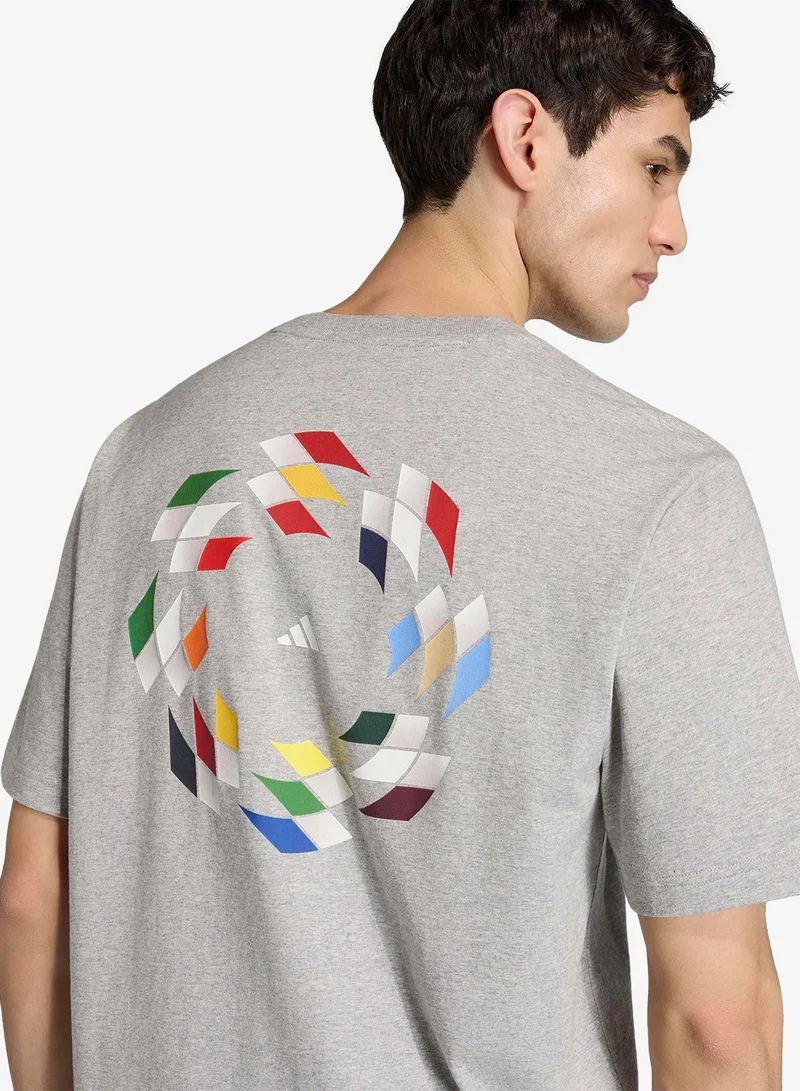 Adidas MGREYH House Of Tiro Nations Graphic T-Shirt  | Best Price UAE