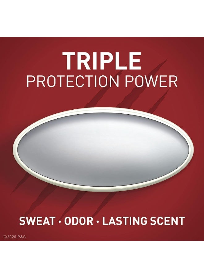 أولد سبايس اولد سبايس مضاد للتعرق ومزيل العرق للرجال، حماية من العرق والروائح الكريهة على مدار الساعة طوال أيام الأسبوع، برائحة بيرجلوف، ستيك صلب غير مرئي، 2.6 اونصة - Image 3