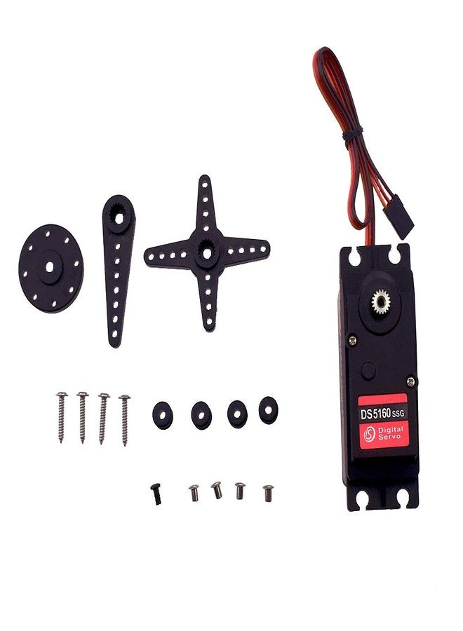 ZOSKAY Waterproof Baja servo 60kg DS5160 SSG HV Digital Servo for 1/5 Redcat HPI Baja 5B SS RC Car Compatible SAVOX-0236 LOSI XL 5T(Angle 180) - Image 3