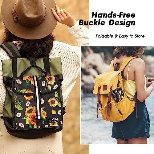 VLM Lunch Box for Women, Insulated Lunch Bag Women with Adjustable Shoulder Strap, Cute Lunch Tote Bag for Work,Picnic,Camping - Image 5
