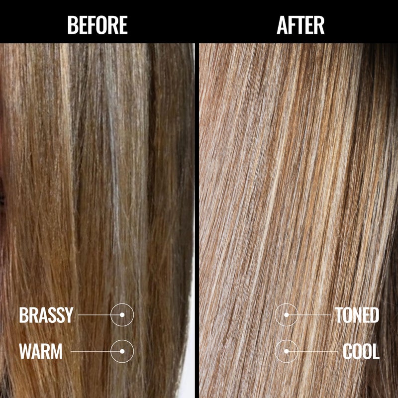 Pravana The Perfect Blonde Purple Toning Shampoo | Neutralizes Brassy, Yellow Tones | For Color-Treated Hair | Chromasilk Enhances Shine & Protection | Vegan, Paraben & Sulfate Free | 10 Fl Oz - Image 4