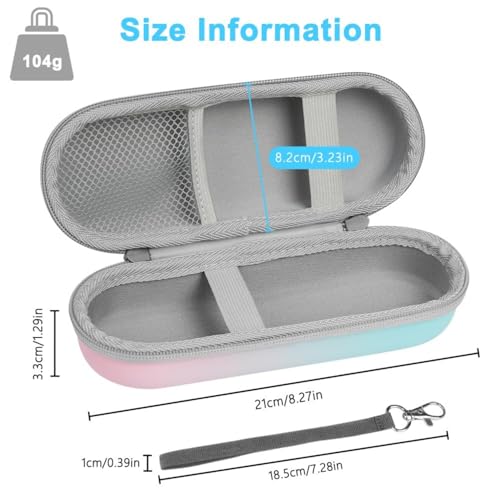 Ahamo EVA Electric Toothbrush Travel Case with 3 Dust-Proof Covers | Portable Toothbrush Holder for Travel | Waterproof & Hygienic Storage Box for Electric Toothbrush Heads (Black) - Image 2