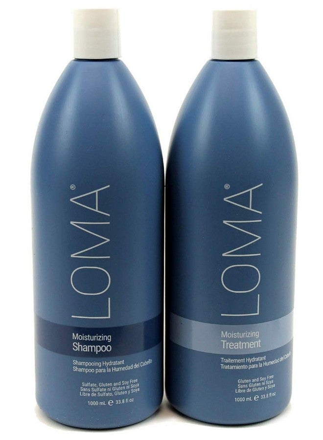 Loma Moisturizing Shampoo And Moisturizing Treatment (Duo Pack) 33 Ounce (Liter) - Image 1