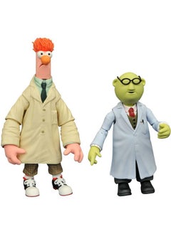 The Muppets Best Of Series 2: Bunsen Honeydew & Beaker Action Figure Two-Pack, Multicolor