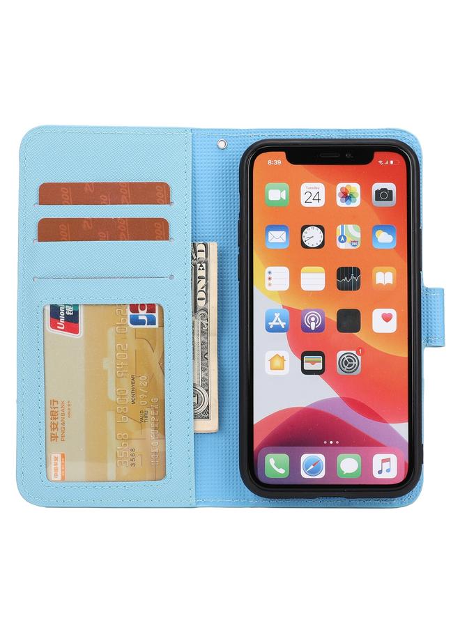 زبون جراب هاتف iPhone 11 Pro Max مصنوع من الجلد القابل للفصل بتصميم متقاطع - Image 4