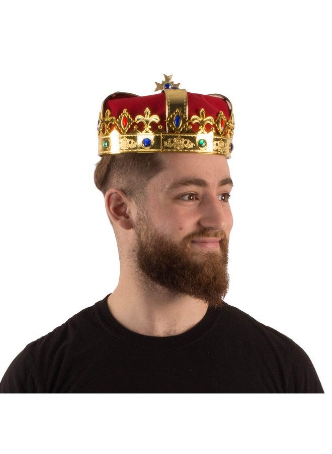 Tigerdoe Kings Crown - 4 Pack - Royal King Crowns and Princess Tiara - Costume Accessories - Image 4