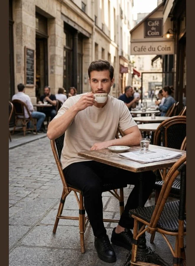 Buratti Buratti Cotton Regular Fit Crew Neck T-Shirt Men's T-SHIRT 5904074