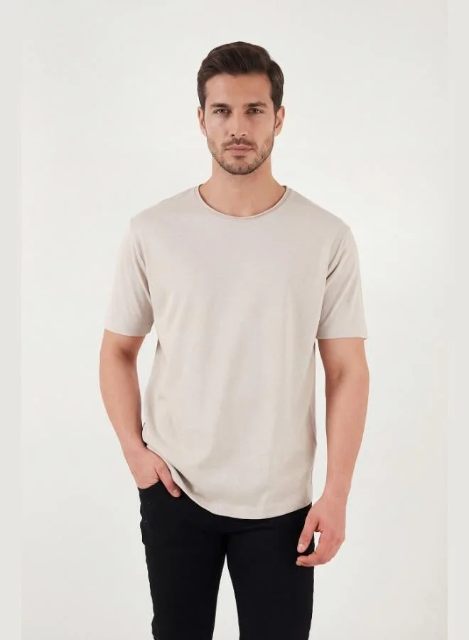 Buratti Buratti Cotton Regular Fit Crew Neck T-Shirt Men's T-SHIRT 5904074