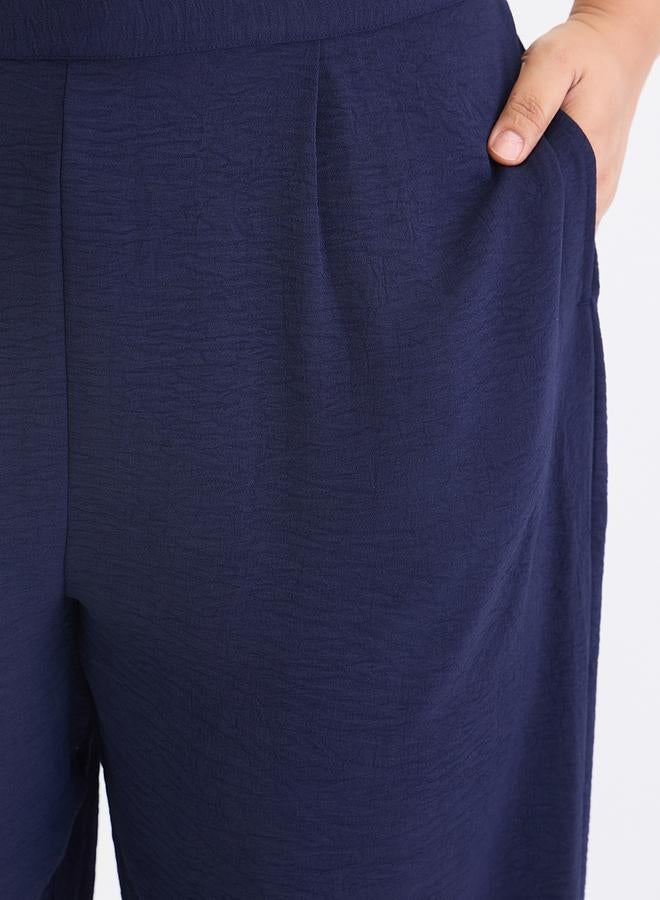 Femmella Plus Size Kimono Sleeve Shirt and Trousers Co-ords - Image 4