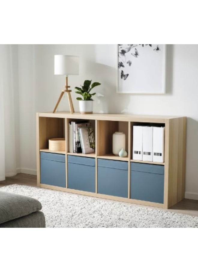 IKEA (IKEA) Box, blue, 33x38x33 cm  - Image 4