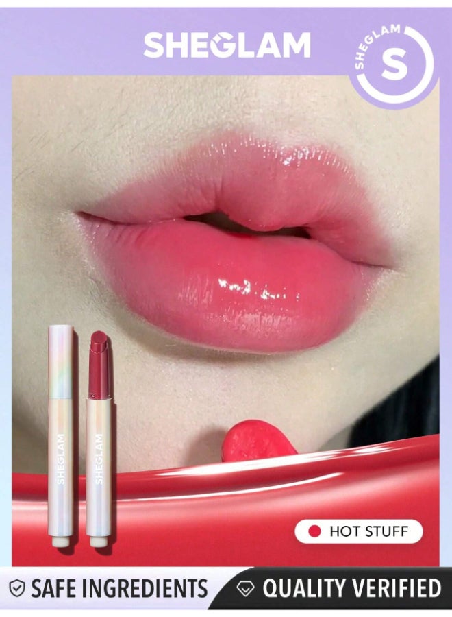 SHEGLAM Pout-Perfect Shine Lip Plumper-Hot Stuff Hot Stuff - Image 2