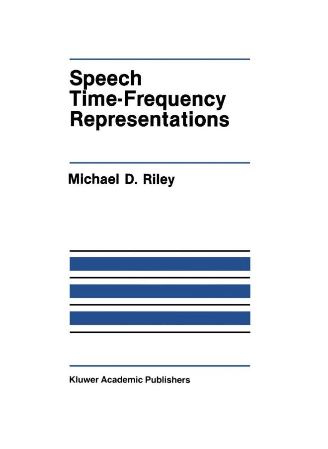 Speech Time-Frequency Representations 