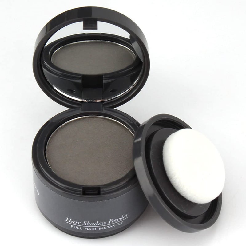 gowwim Hairline Gray Root Touch-Up Powder - Instantly Color Shadow Cover, Thin Hair Concealer, Hair Root Dye (4g) - Image 1
