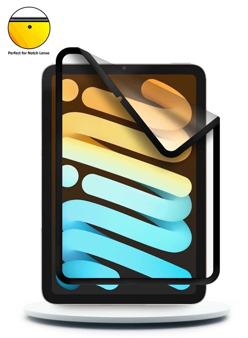 Wtech Apple iPad mini 5G (8.3 inch) (A17 Pro) 7th Generation 2024 Nano Ceramic Full Glue Full Cover Matte Flexible Screen Protector (TSCNMN) - Clear - Image 4