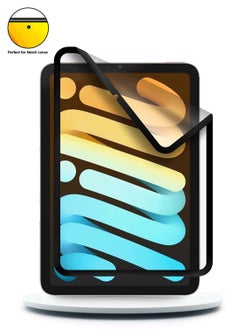 Wtech Apple iPad mini 5G (8.3 inch) (A17 Pro) 7th Generation 2024 Nano Ceramic Full Glue Full Cover Matte Flexible Screen Protector (TSCNMN) - Clear  - Image 5