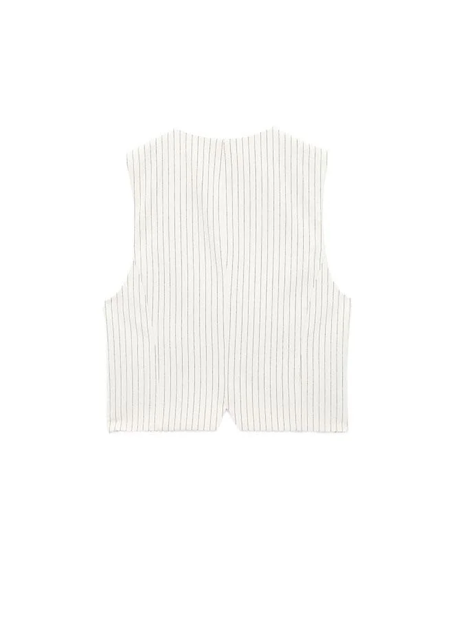 Koton  Striped Blazer Vest for Women | Best Price UAE