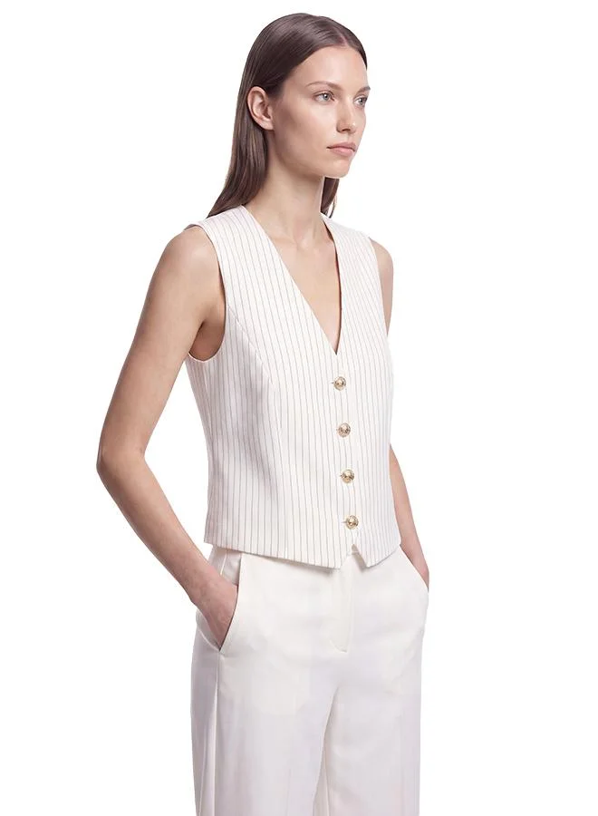 Koton  Striped Blazer Vest for Women | Best Price UAE