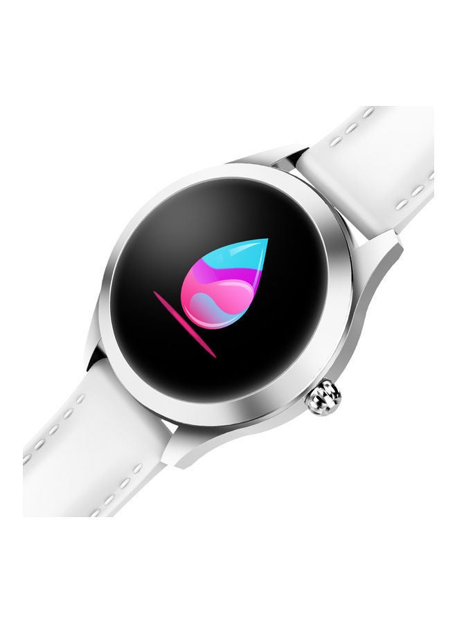 NIBEMINENT Ladies Smart Bracelet White - Image 2
