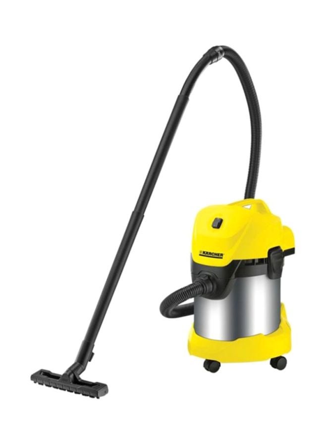 كارشر مكنسة كهربائية ويت آند دراي 17 L 1000 W WD3 Premium أسود/فضي/أصفر - Image 1