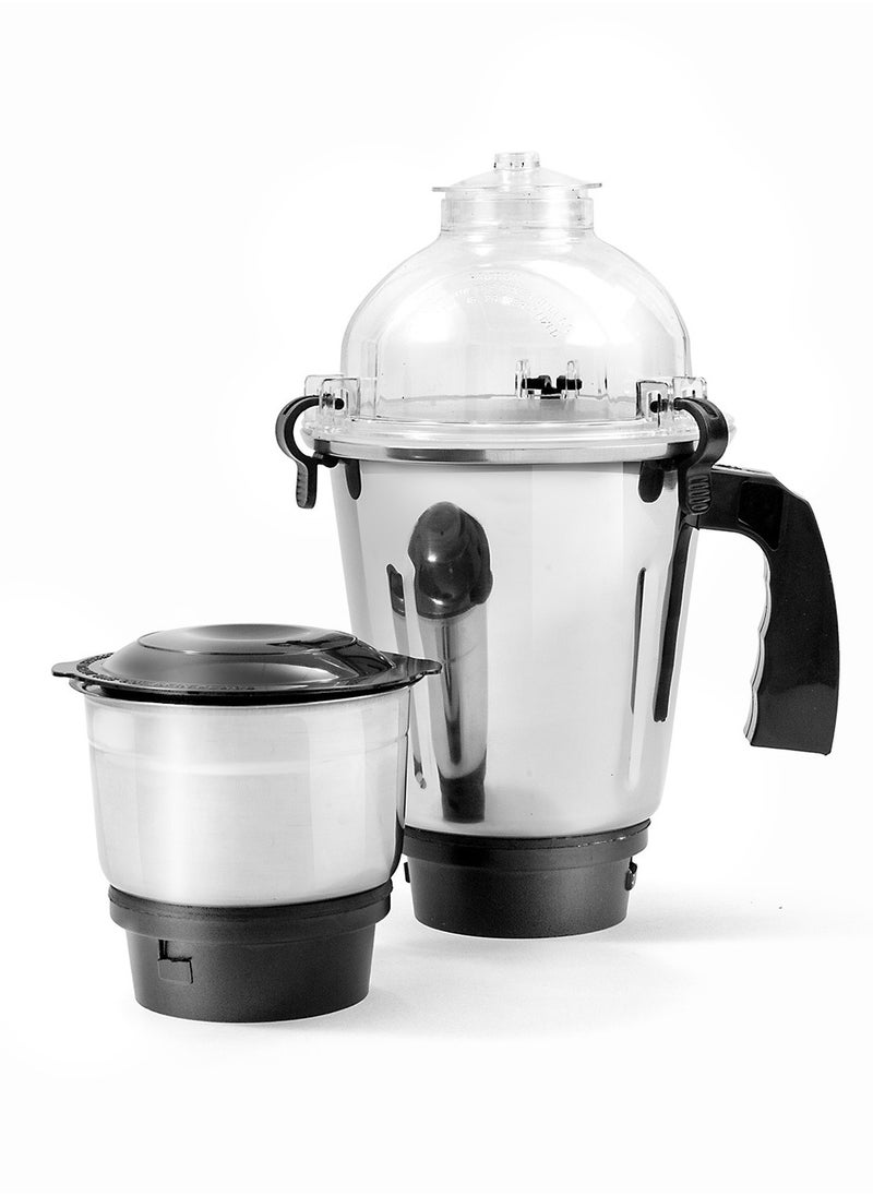 iSONIC - 2-In-1 Mixer Grinder &Juicer Blender Made In India 1.5 L 550.0 W IB706 Gray/Silver - Image 1