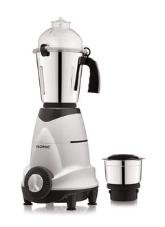 iSONIC 2-In-1 Mixer Grinder &Juicer Blender Made In India 1.5 L 550.0 W IB706 Gray/Silver  - Image 1
