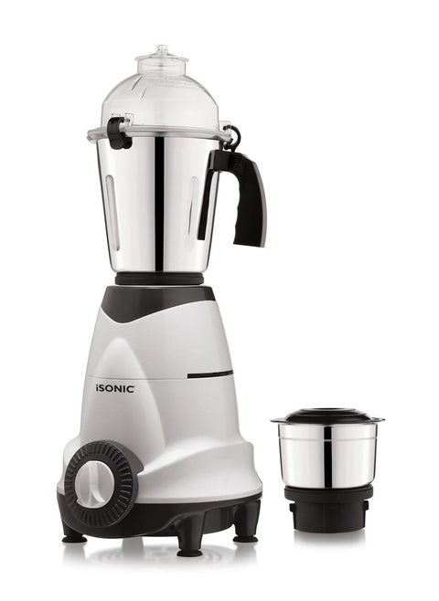 2-In-1 Mixer Grinder &Juicer Blender Made In India 1.5 L 550.0 W IB706 Gray/Silver