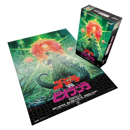 Super7 Godzilla Toho Kaiju Puzzle 1000 Piece Godzilla Puzzle Classic Movie Collectibles - Image 1
