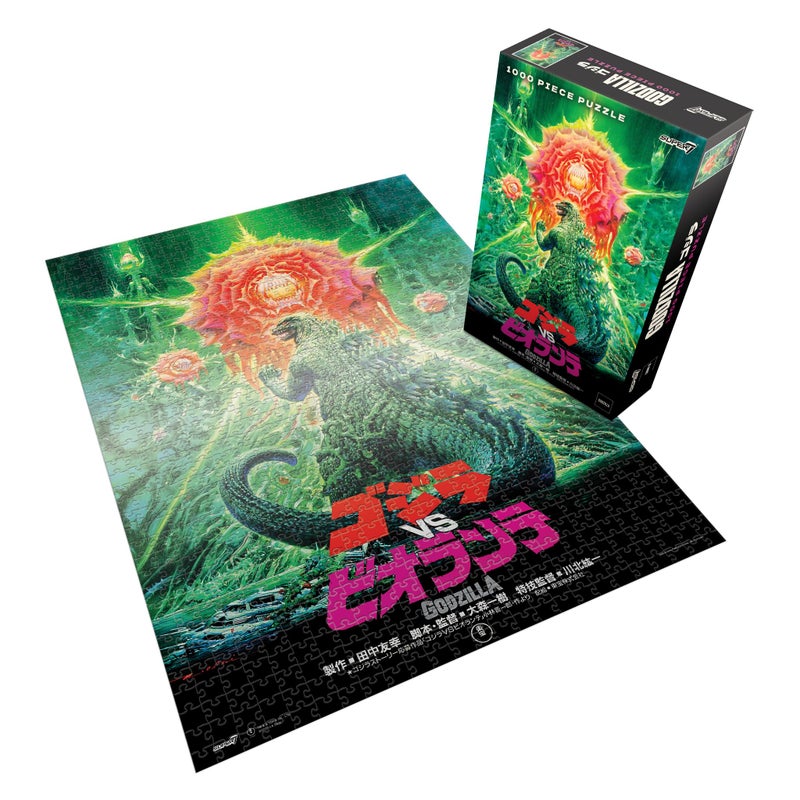 Super7 Godzilla Toho Kaiju Puzzle 1000 Piece Godzilla Puzzle Classic Movie Collectibles - Image 3