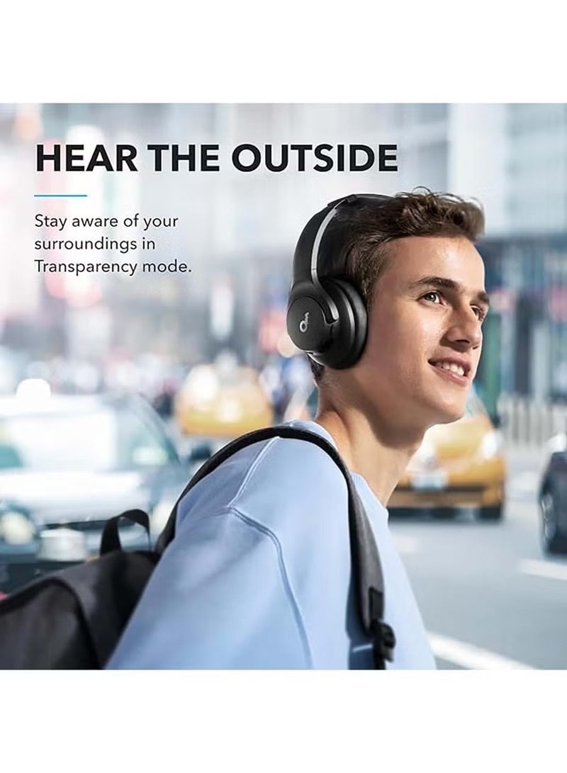 Power Max Wireless on-ear headphones, pure bass sound, fast charging, multi-point connection, voice assistant with noise-canceling microphone - Image 5