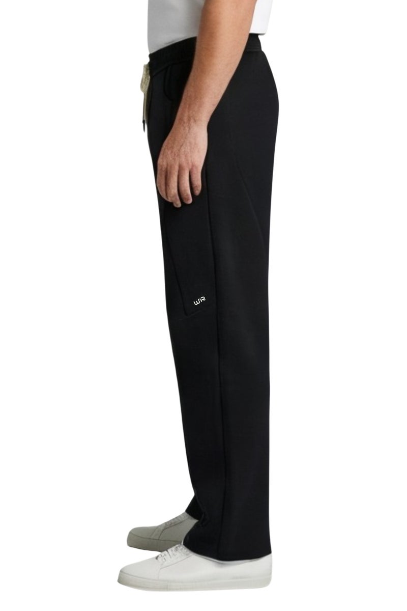 وايت رابيت بنطلون رياضي رجالي كاجوال واسع الساق – برباط خصر قابل للتعديل - Image 2