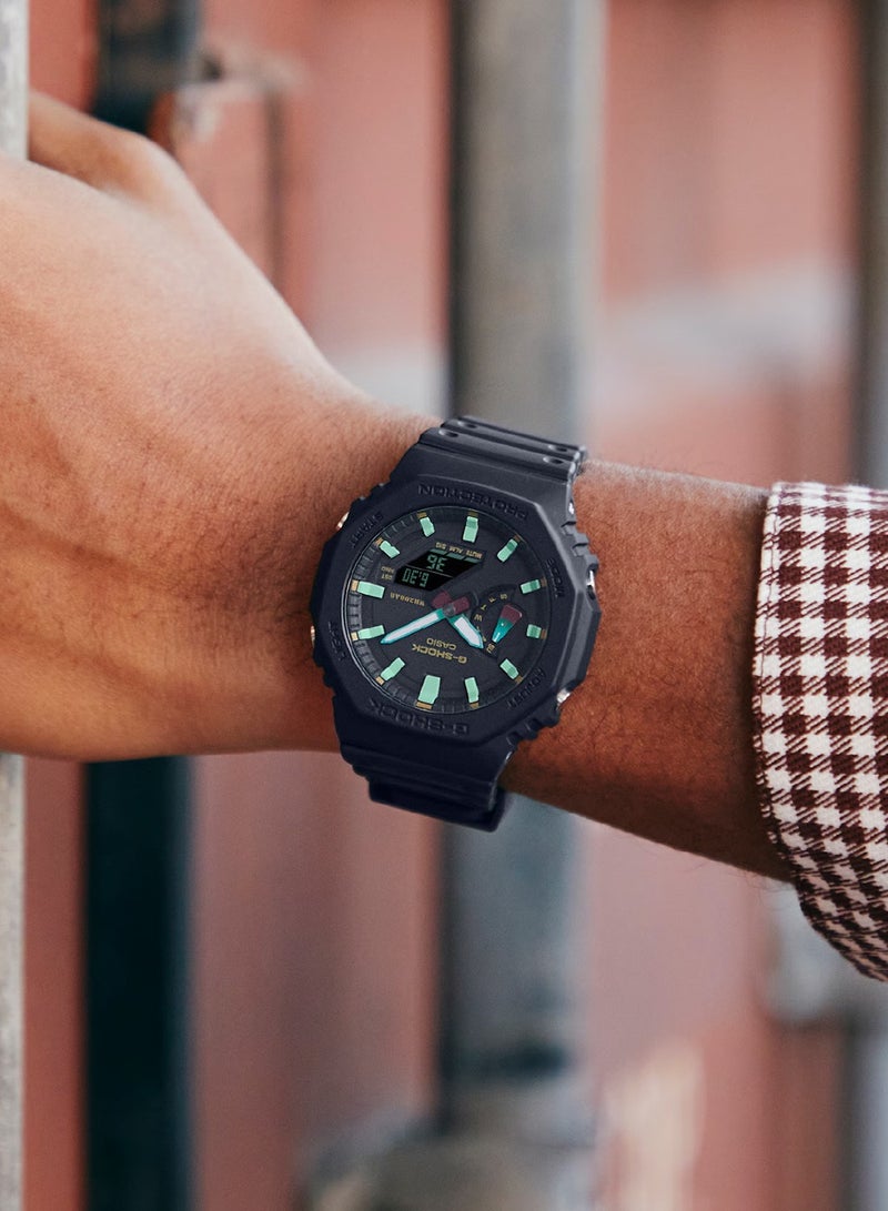 CASIO Men’s Analogue Digital Japanese Quartz Movement Watch GA-2100RC-1ADR - Image 4