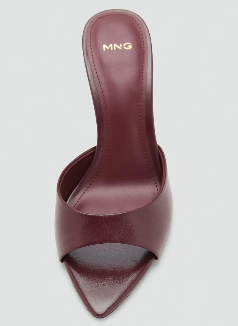 MANGO Pointed heel sandals