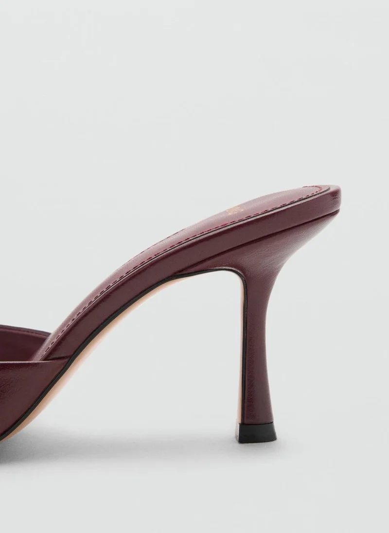 MANGO Pointed heel sandals