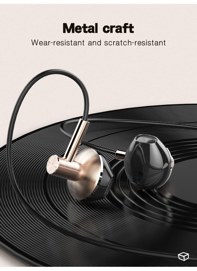 CELIBERY Type-C In-Ear Earphone With Microphone, Black  - Image 3