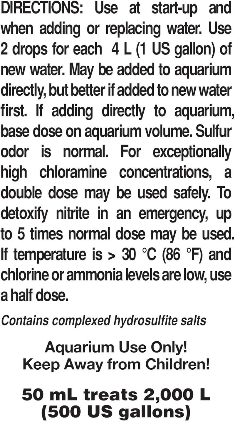 Seachem Prime Fresh and Saltwater Conditioner - 50 ml Chemical Remover and Detoxifier for Aquariums - Image 2