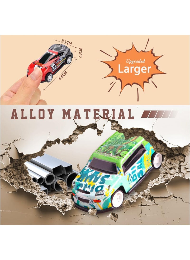 48pcs Pull Back Cars Set,Alloy Racing Car Toys,Bulk Mental Trucks Toy Vehicles Set,Toy Cars for Kids Ages 3-8 Goodie Bag Stuffers Mini Cars Party Favors for Kids Boys and Girls - Image 4