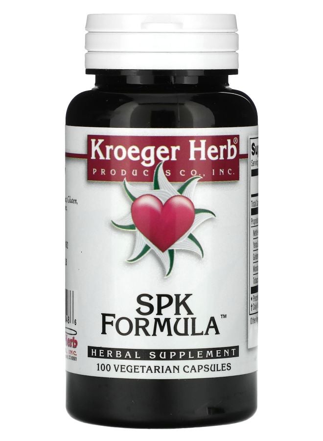 Kroeger Herb Co SPK Formula 100 Vegetarian Capsules