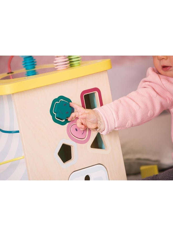 Hape مكعب هابي الخشبي متعدد الأنشطة - Image 2