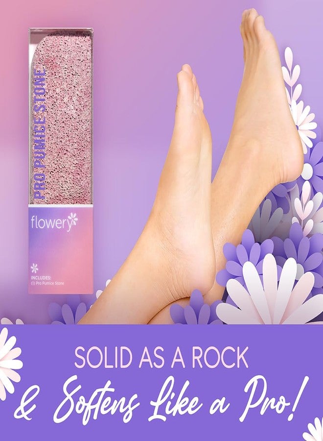 Flowery Pro Pumice Stone, 1-Pack - Image 2